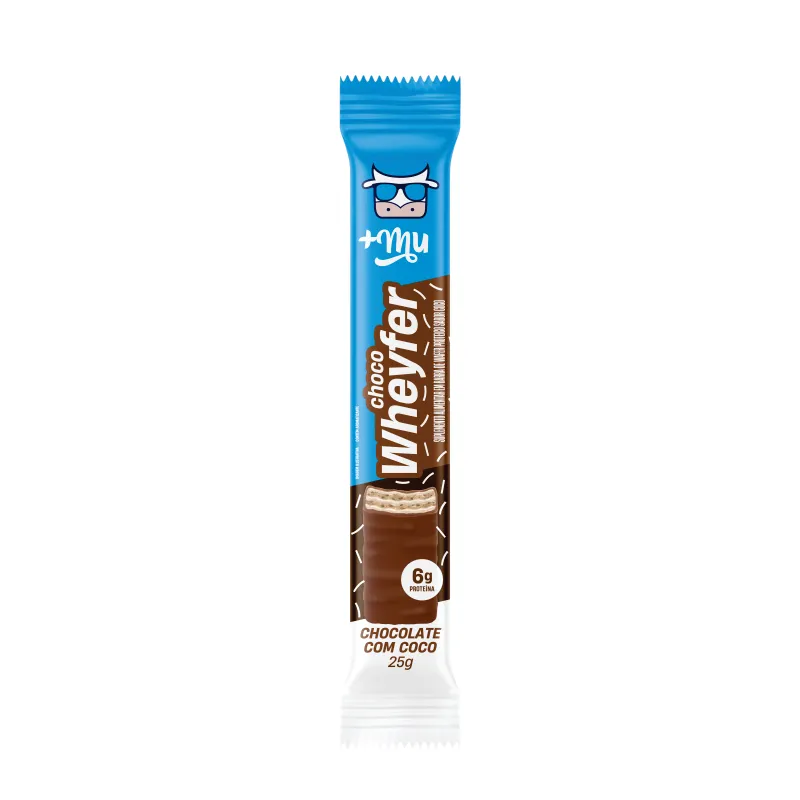 Barra Chocowheyfer Chocolate con Coco RYJ - Cont. 25 gr
