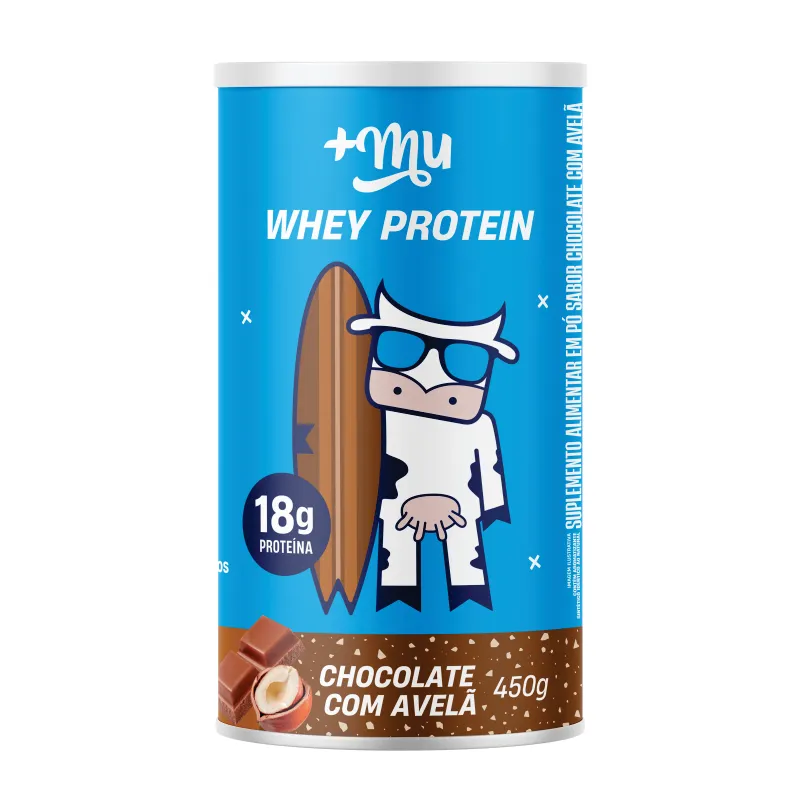 Whey Protein Sabor Chocolate con Avellanas RYJ - Pote de 450 gr