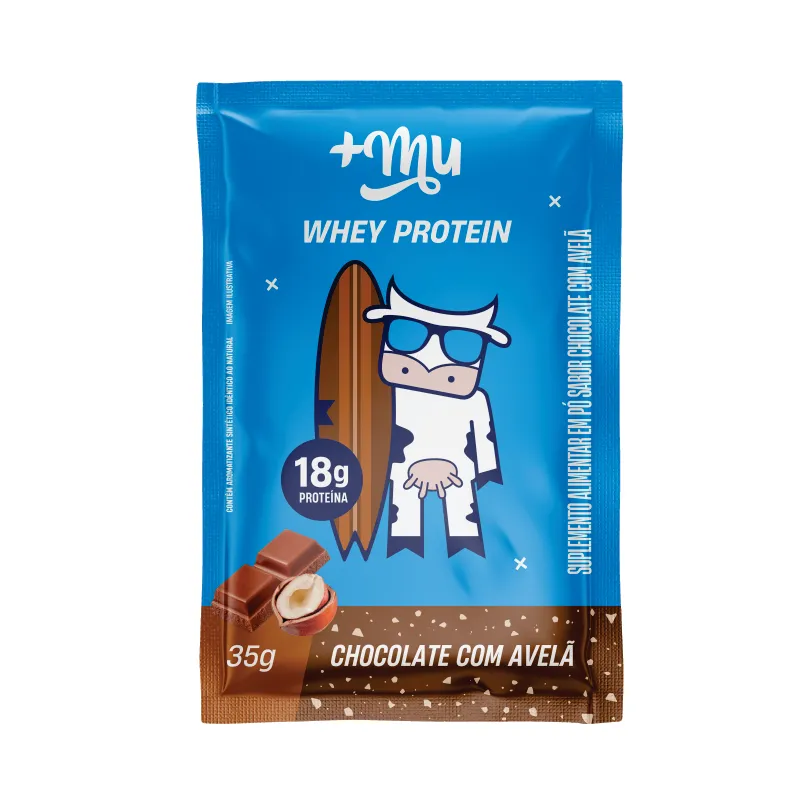 Whey Protein Sabor Chocolate con Avellanas RYJ - Sachet de 35 gr