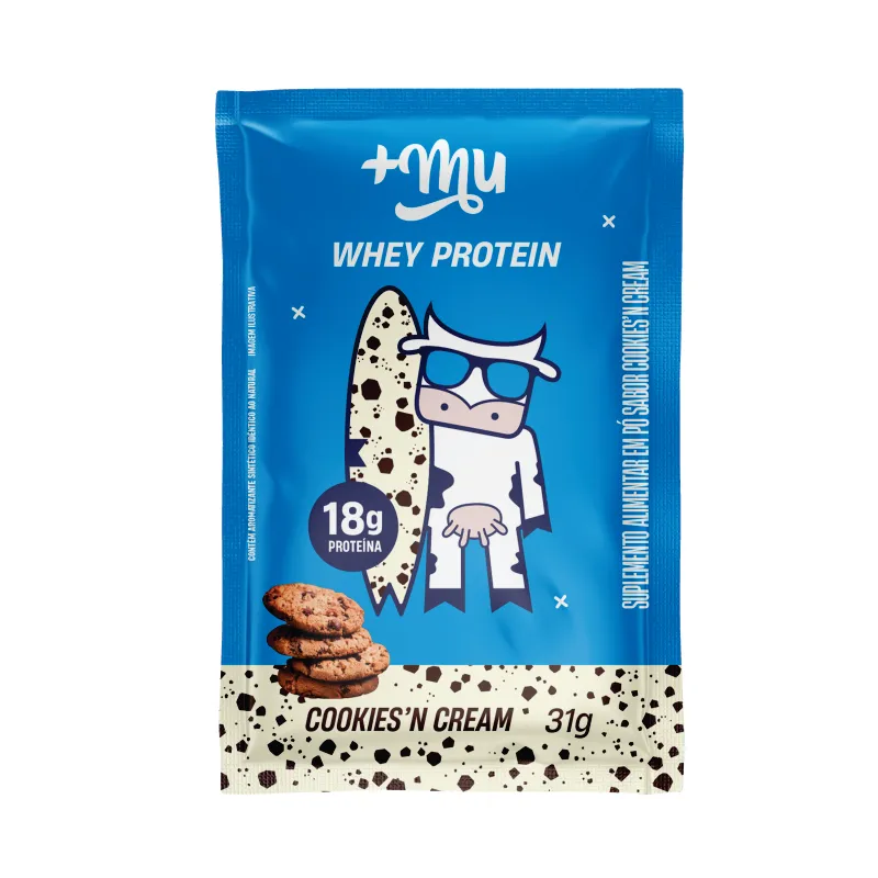 Whey Protein Sabor Cookie´N Cream RYJ - Sachet de 35 gr
