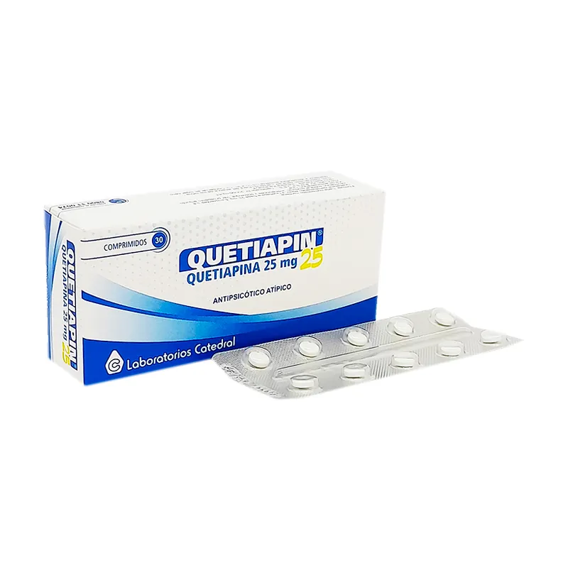 Quetiapin 25 Quetiapina 25 mg - Caja de 30 comprimidos