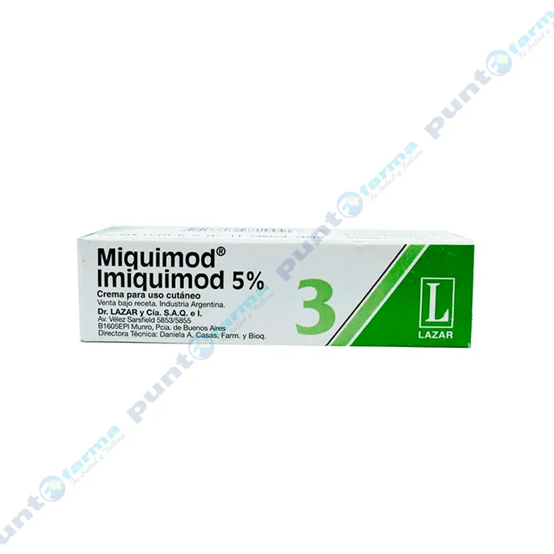Miquimod Imiquimod 5% - Crema Pomo 3gr