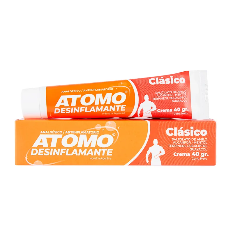 Atomo Desinflamante Clásico - Pomo en crema de 40 gr
