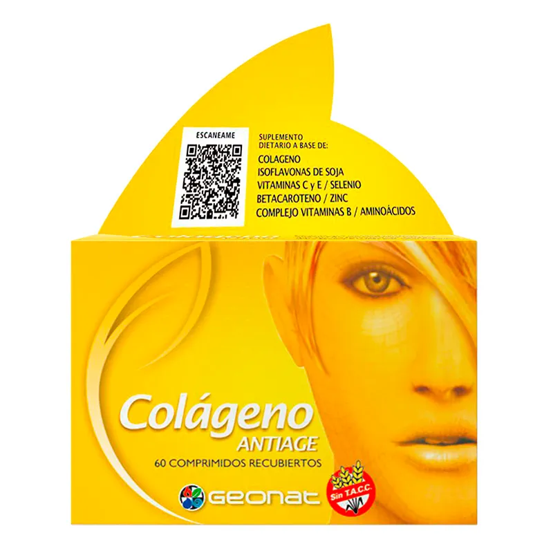 Colágeno Antiage - Cont. 60 comprimidos recubiertos