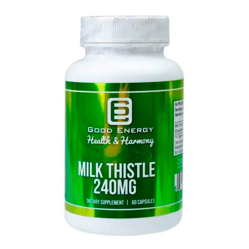 Milk Thistle 240 mg Good Energy - Cont. 60 Capsulas