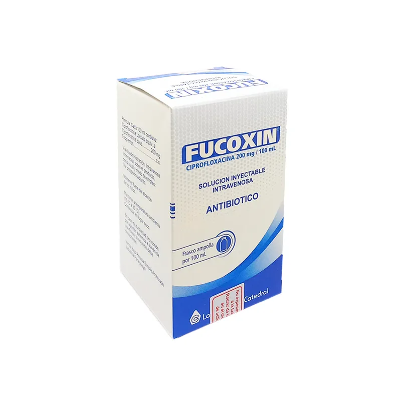 Fucoxin 200 Ciprofloxacina 200 mg - Ampolla de 100 mL