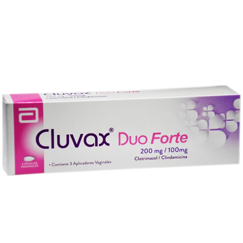Cluvax Duo Forte - Cont. 3 Ovulos