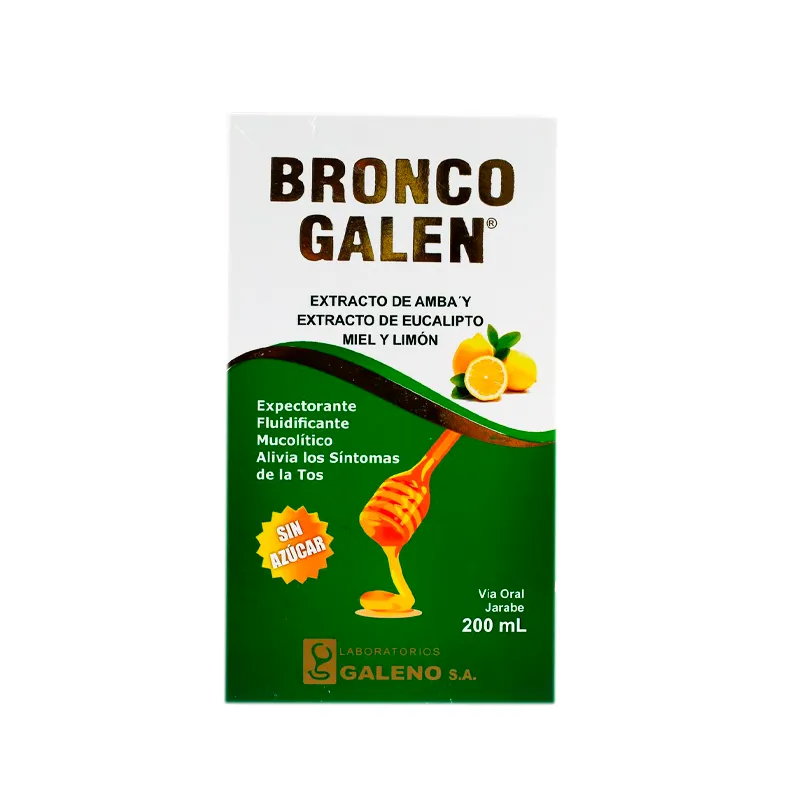 Jarabe Bronco Galen Mucolítico - 200ml