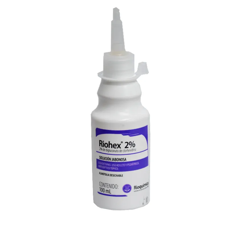 Riohex 2% Solución Jabonosa - Cont. 100 mL