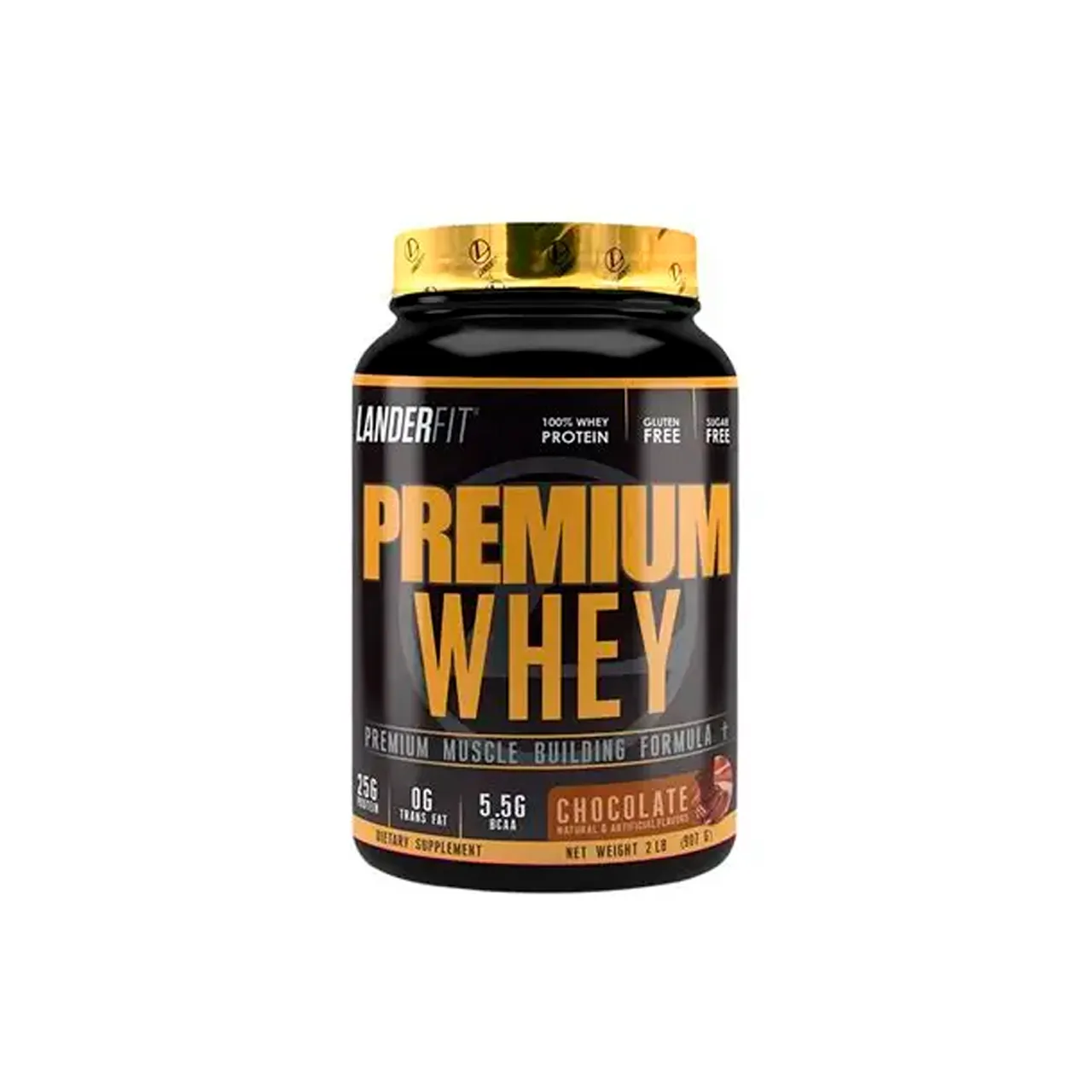 Premium Whey Chocolate Landerfit - Cont.936 g