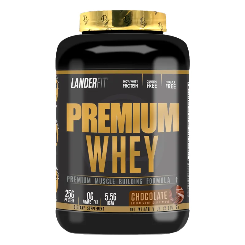 Premium Whey 5 LBS Chocolate LanderFit - 2.270gr