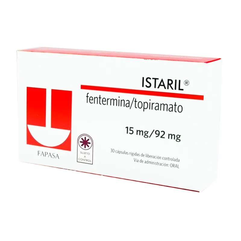 Istaril 15 mg/92mg - Caja de 30 Comprimidos