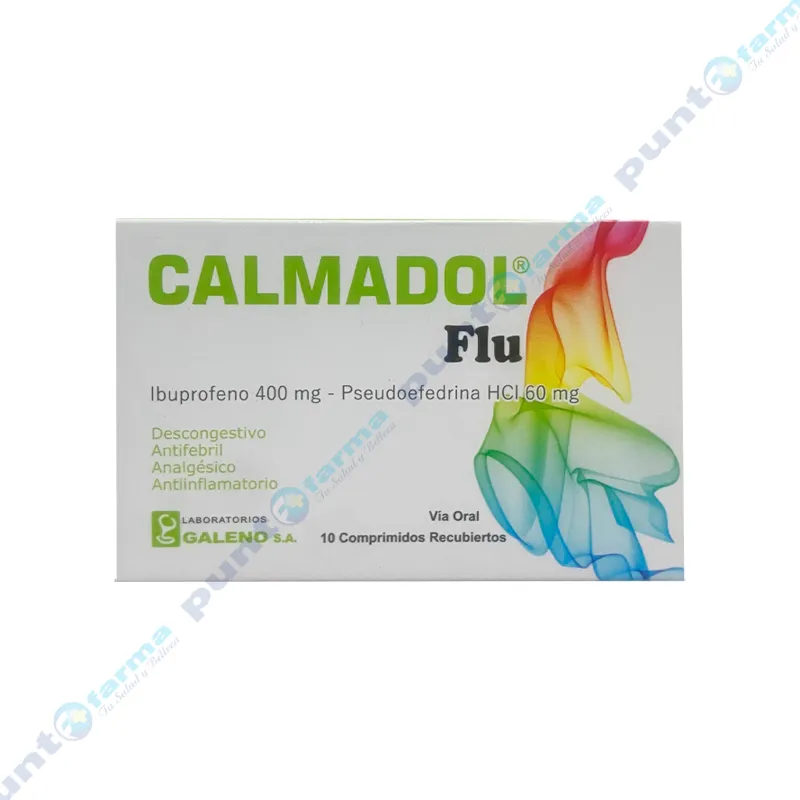 Calmadol Flu Ibuprofeno - Cont.10 Comprimidos