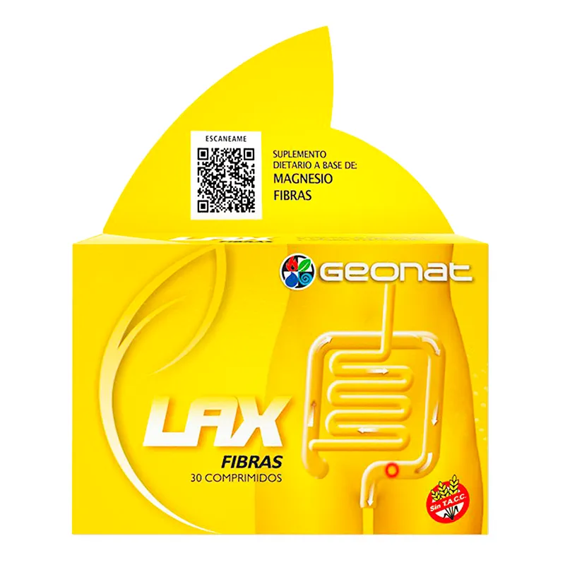 Lax Fibras Magnesio y Fibras - Cont. 30 comprimidos