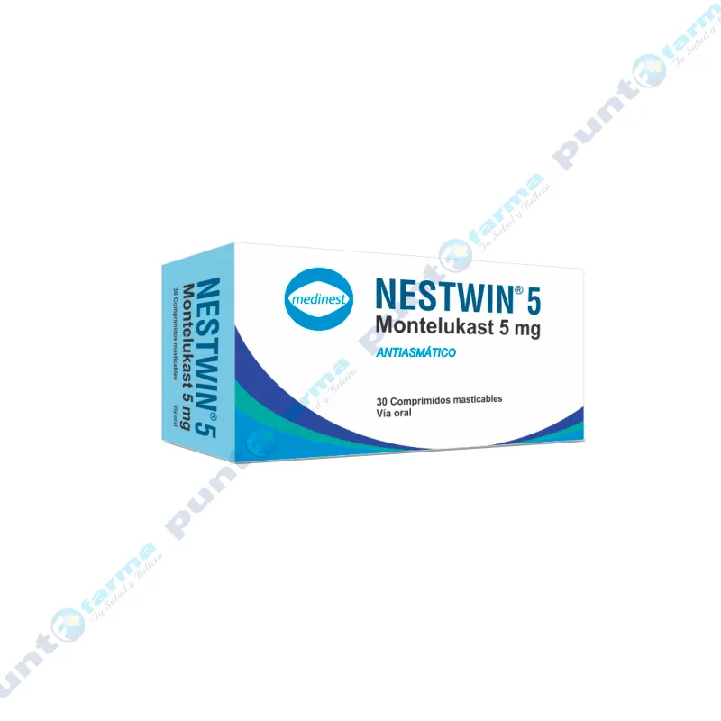 Nestwin 5 Montelukast 5 mg - Cont. 30 comprimidos