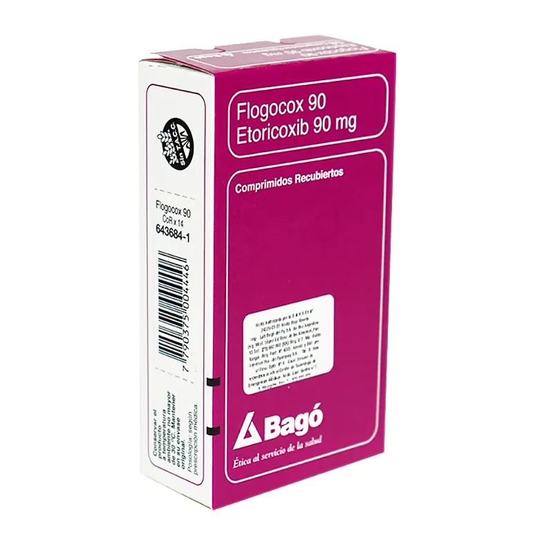 Flogocox 90mg - Caja de 14 comprimidos