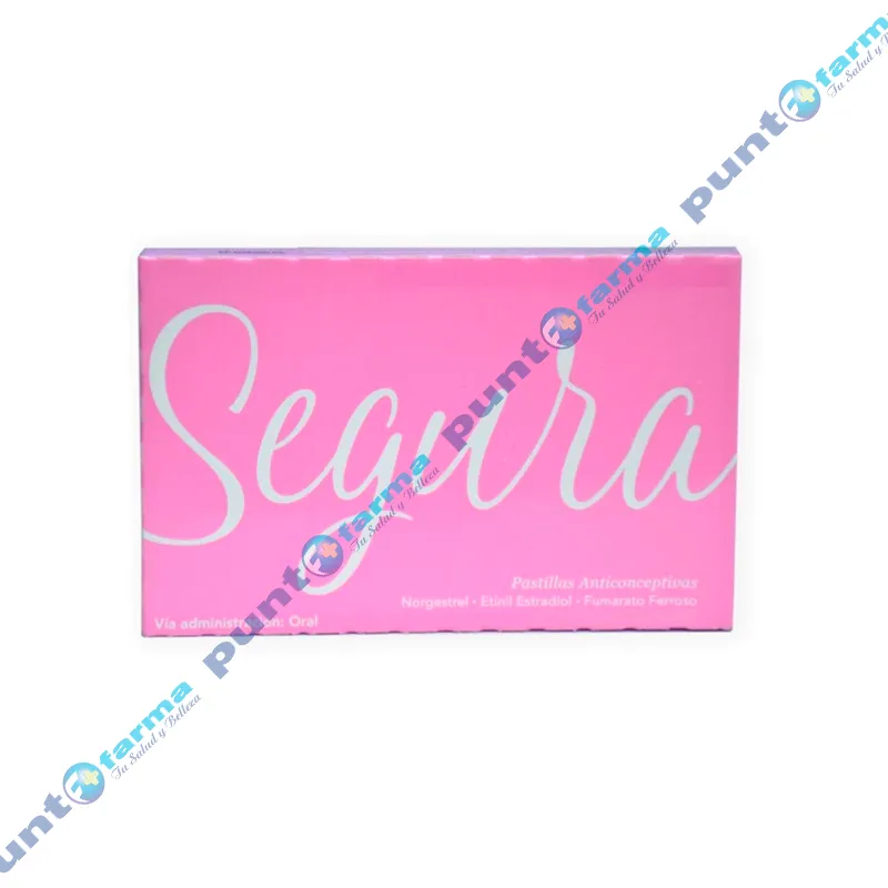 Segura Pastillas Anticonceptivas - Cont. 28 Comprimidos