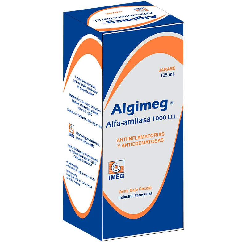 Algimeg Alfa amilasa 25 mg - 125 mL