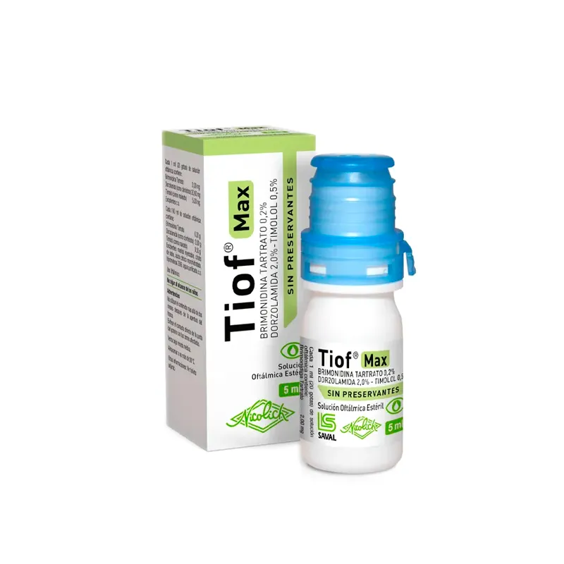 Antihipertensivo Ocular Tiof Max - Fco x 5ml