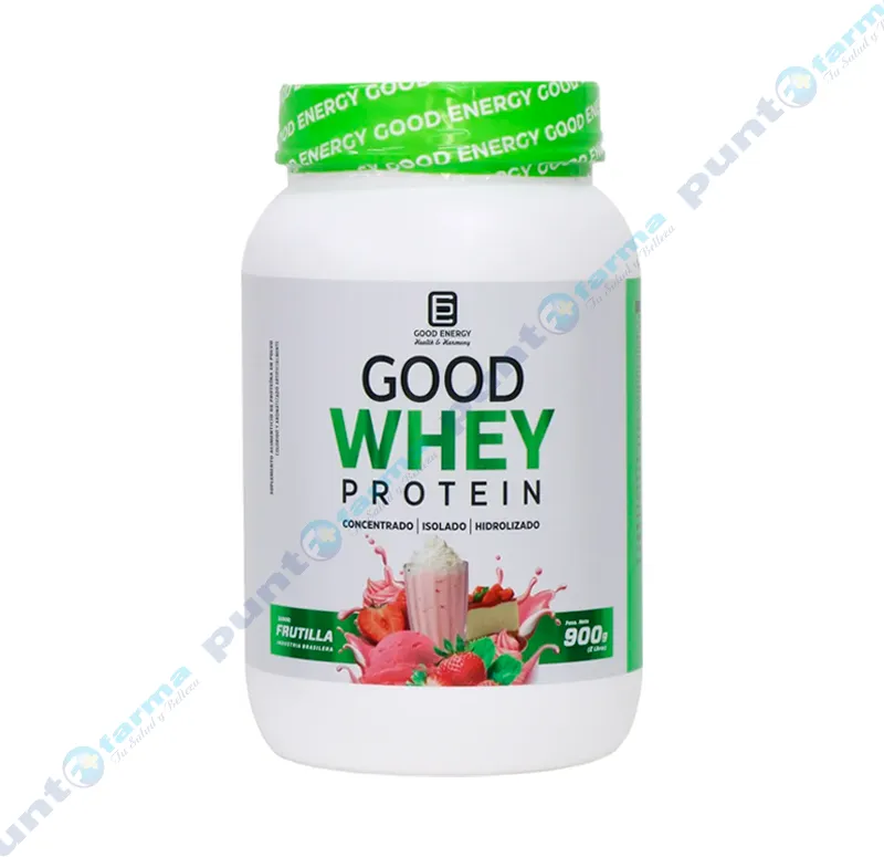 Good Whey Protein Frutilla - Cont.900gr