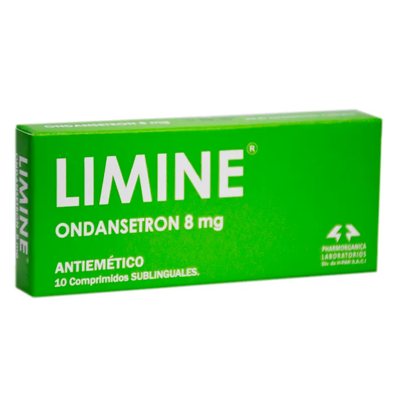 Limine Ondansetron 8 mg - Cont. 10 Comprimidos Sublinguales