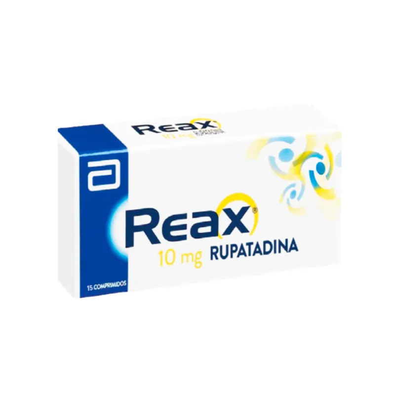 Reax Rupatadina 10 mg - Caja por 15 Comprimidos
