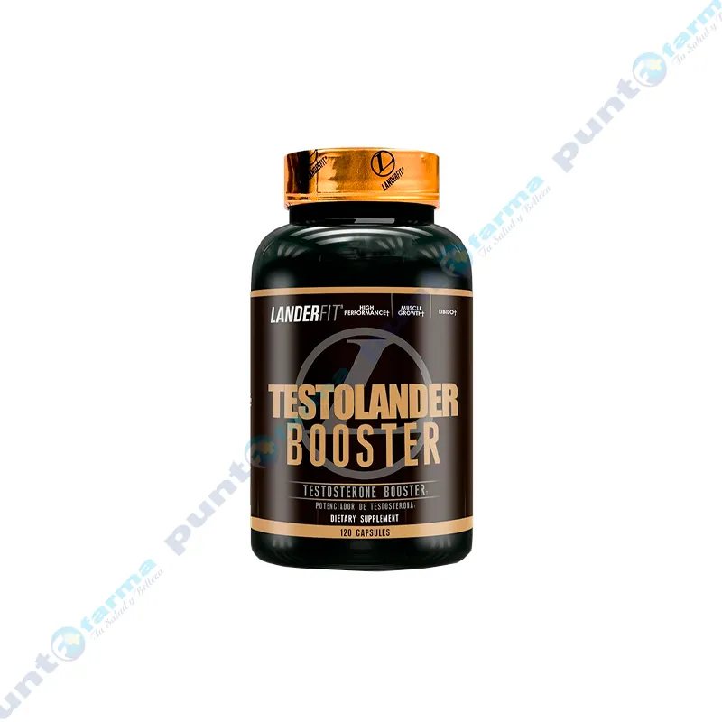 Testolander Booster Landerfit Potenciador de Testosterona - Cont. 120 Capsulas