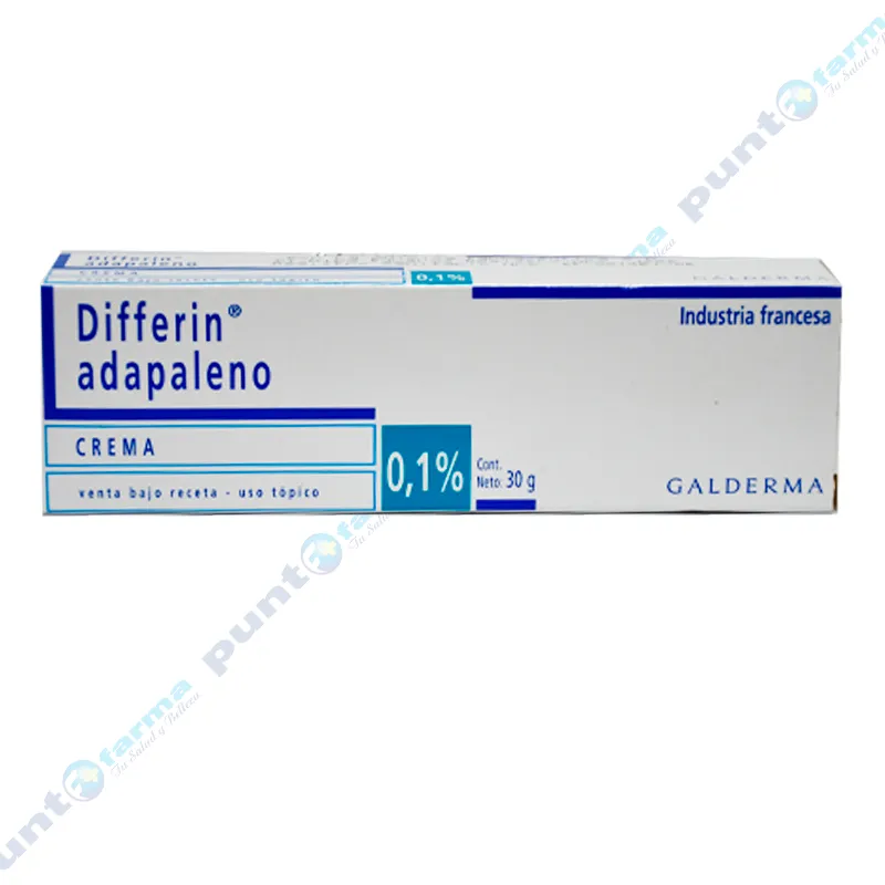 Differin Adapaleno 0,1 % Crema - Pomada de 30 gr