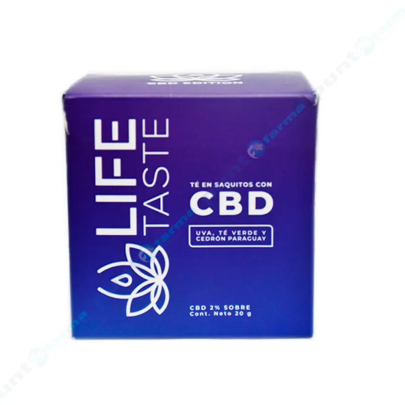 Infusion de Té con CBD Buen Sueño Life Taste - Cont. 10 Saquitos