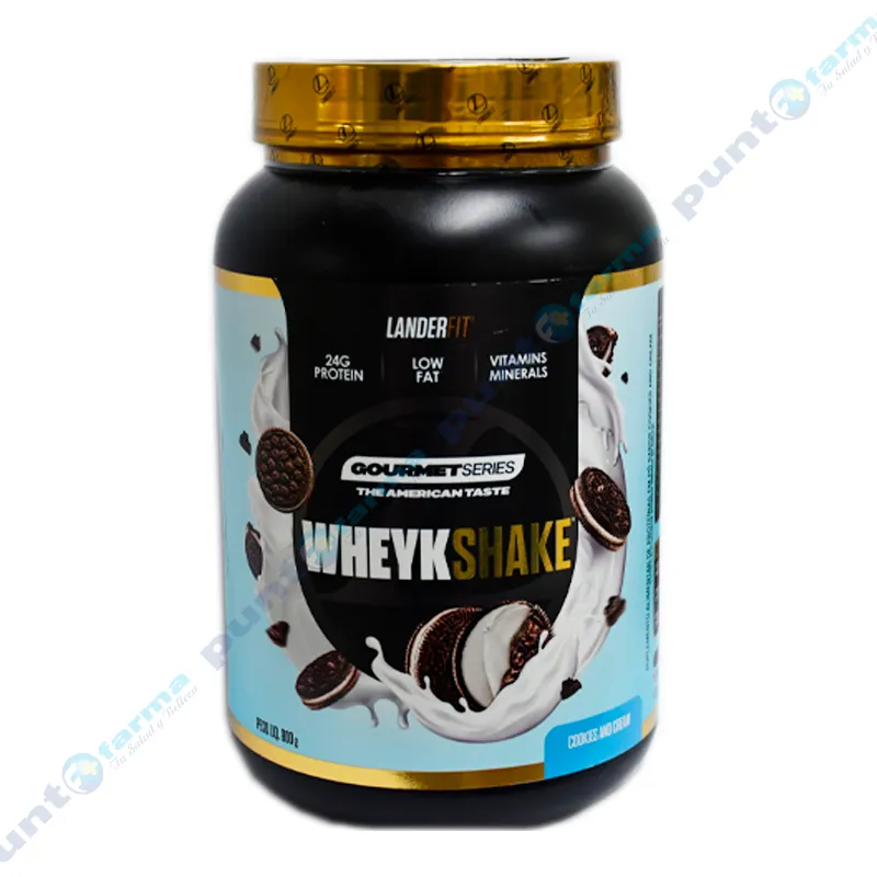 Wheykshake Landerfit Cookies and Cream - Cont. 900 gr