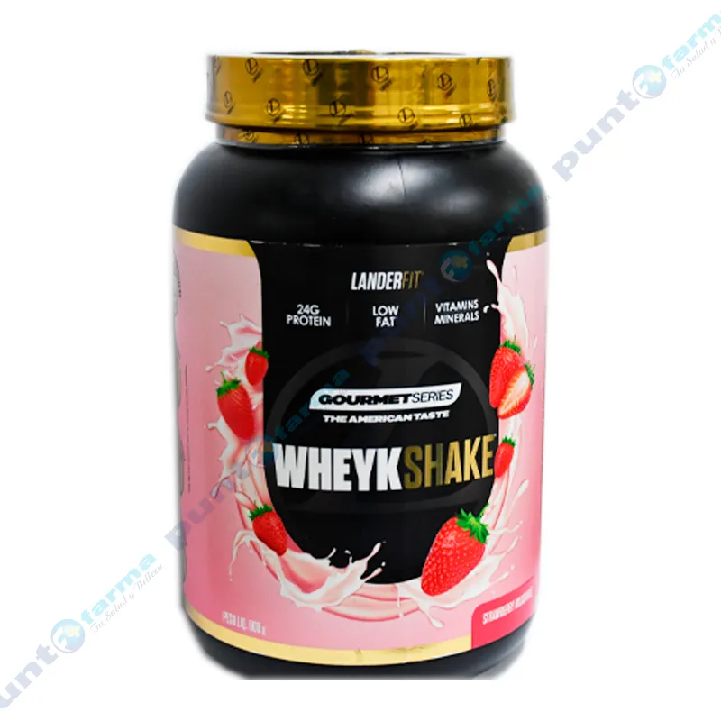 Wheykshake Strawberry Milk Shake Landerfit - Cont. 900 gr