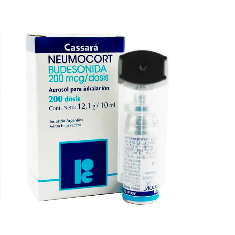 Neumocort Budesonida 200 mcg - Cont. 200 Dosis