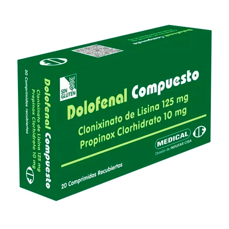 Dolofenal Compuesto - Cont. 20 Comprimidos Recubiertos