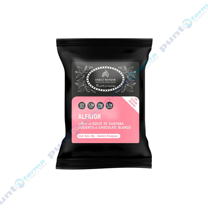 Alfajor Relleno de Dulce de Guayaba - Cont.32 g