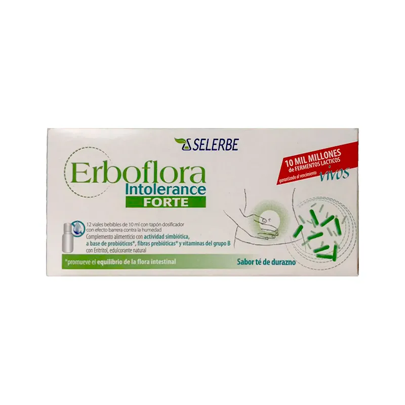 Erboflora Intolerance Forte - Cont. 12 Viales Bebibles