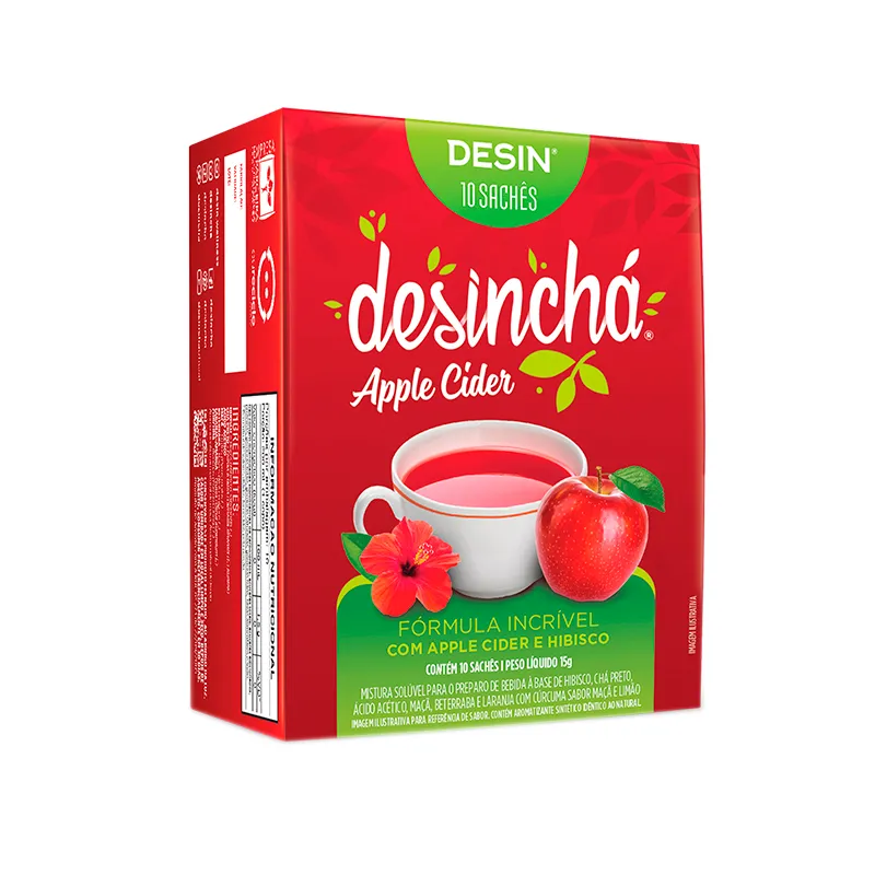 Desincha Te Sabor Sidra de Manzana - Cont. 10 Saquitos