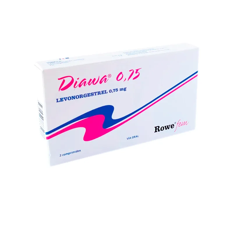 Diawa Levonorgestrel 0,75 mg - Cont. 2 Comprimidos
