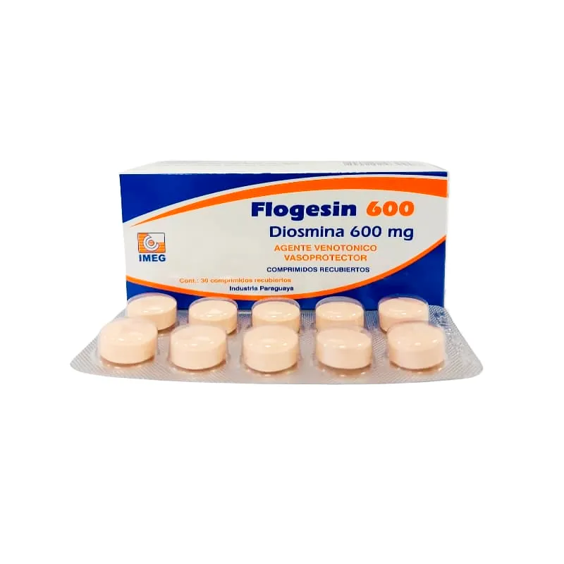Flogesin Diosmina 600 mg - Cont. 30 Comprimidos