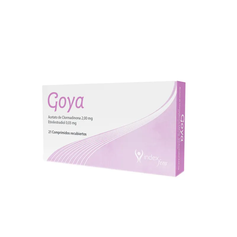 Goya Acetato de Clormadinona 2,00 mg + Etinilestradiol 0,03 mg - Cont. 21 Comprimidos Recubiertos