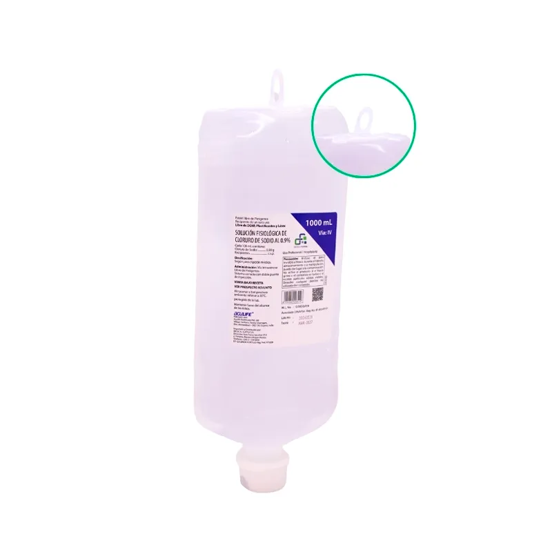 Suero Fisiologico Signia 0,9% - Cont. 1000 mL