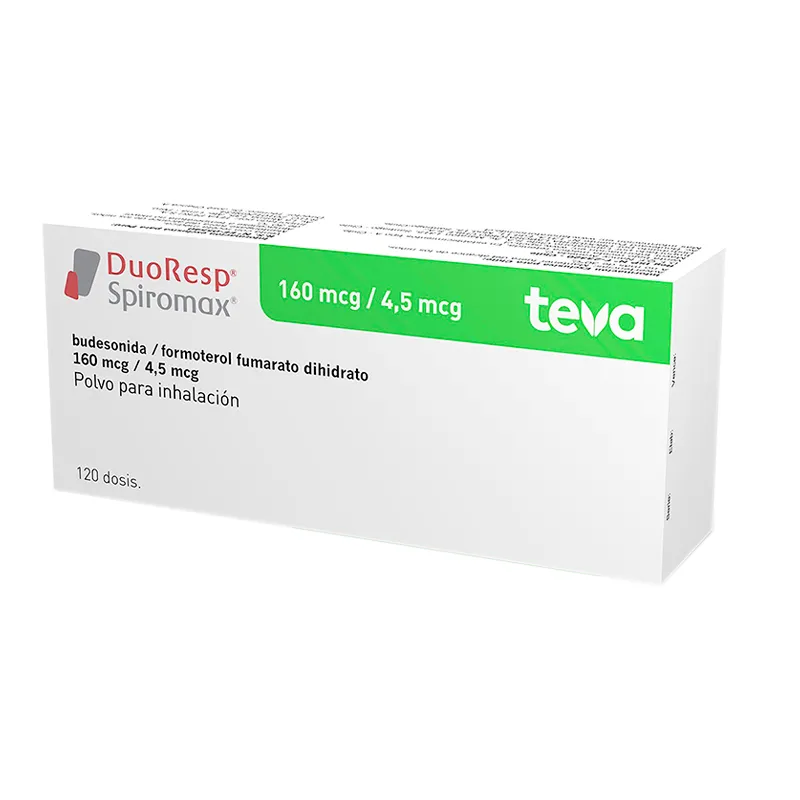 Duoresp Spriromax 160 mcg/4,5 mcg Budesonida - Frasco de 120 Dosis
