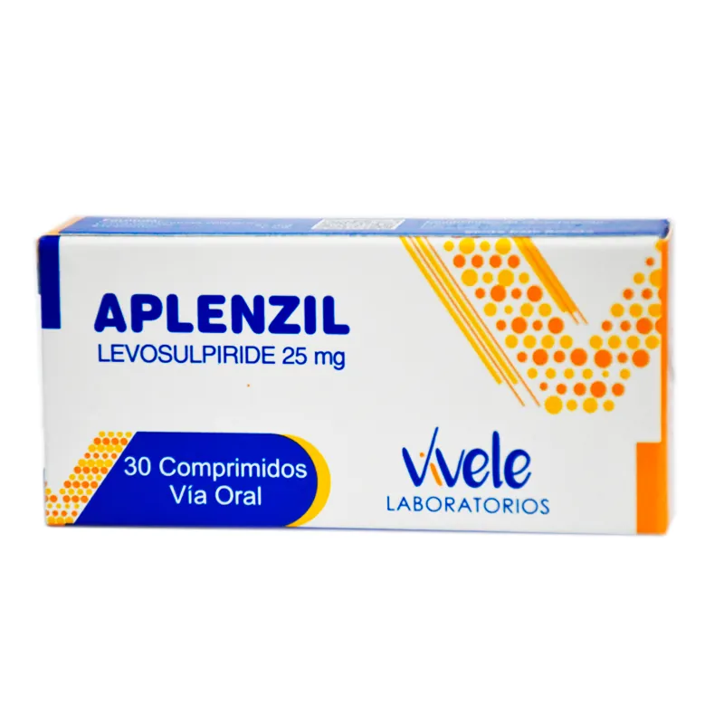 Aplenzil Levosulpiride 25 mg - Cont. 30 Comprimidos