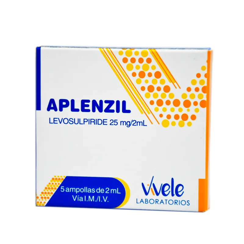 Aplenzil Levosulpiride 25 mg/2 ml - Cont. 5 Ampollas