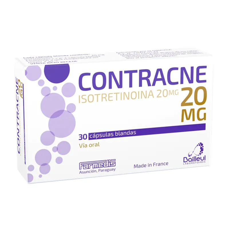 Contracne Isotretinoina 20 mg - Cont. 30 Capsulas