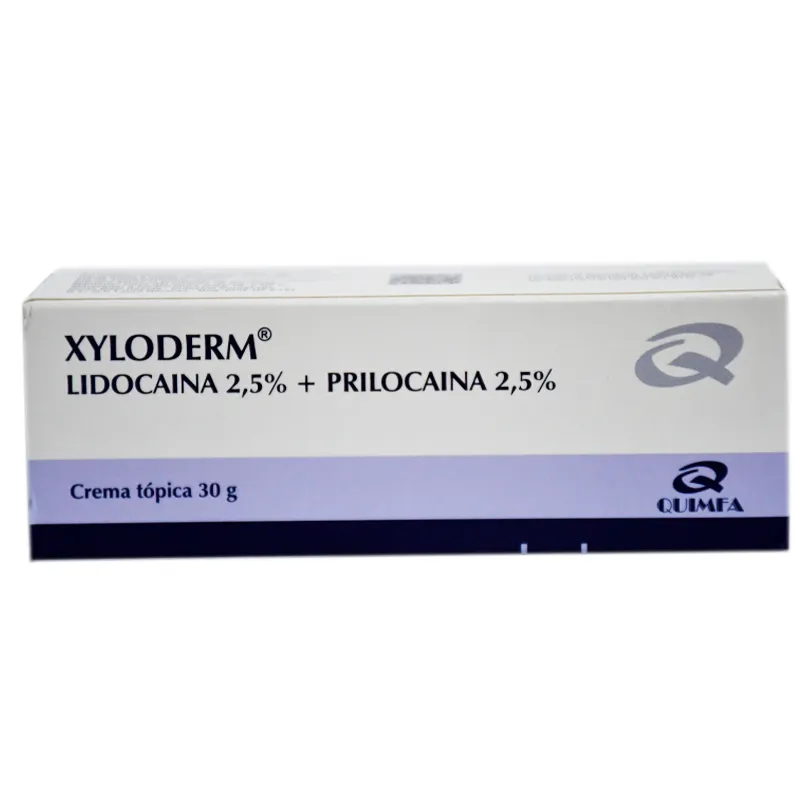 Xyloderm Lidocaina 2,5% Prilocaina 2,5% - Crema Topica 30 gr
