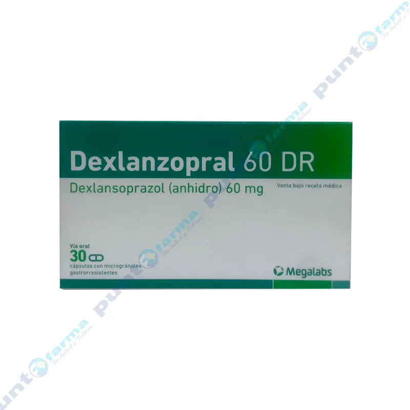 Dexlanzopral 60 DR - Cont.30 capsulas