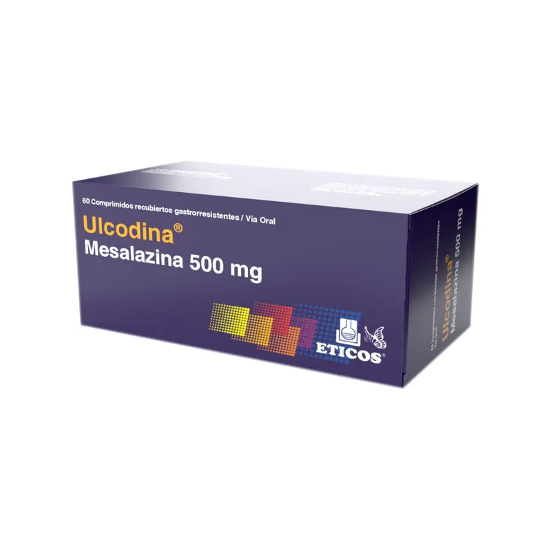 Ulcodina Mesalazina 500 mg - Cont. 60 Comprimidos Recubiertos