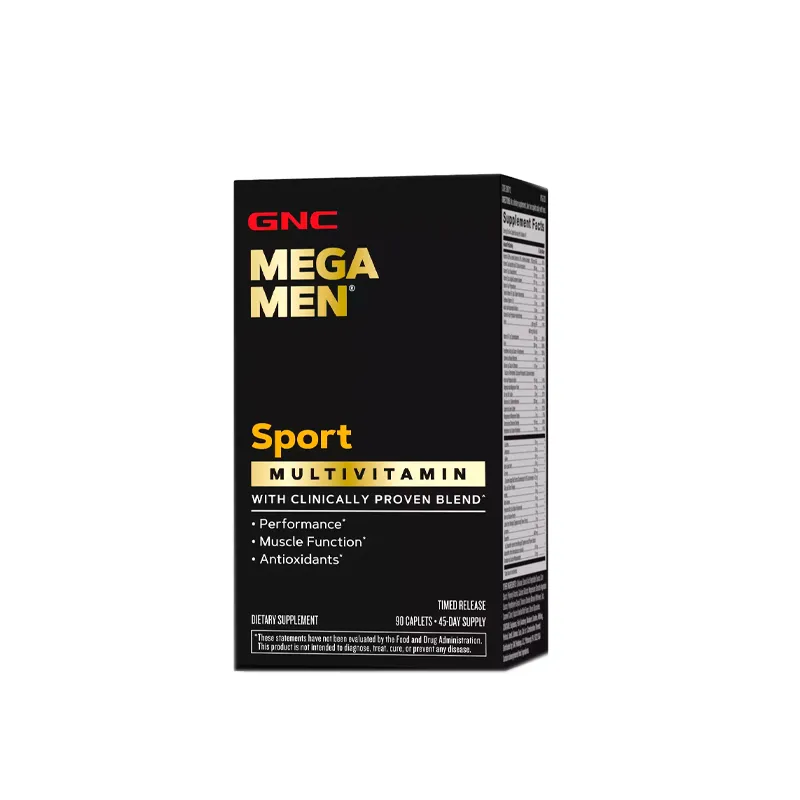 GNC Mega Men Sport Multivitamin Cont. 90 Capsulas