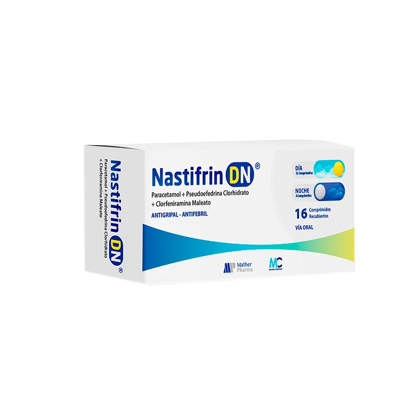 Nastifrin DN Paracetamol 500 mg - Cont. 16 Comprimidos