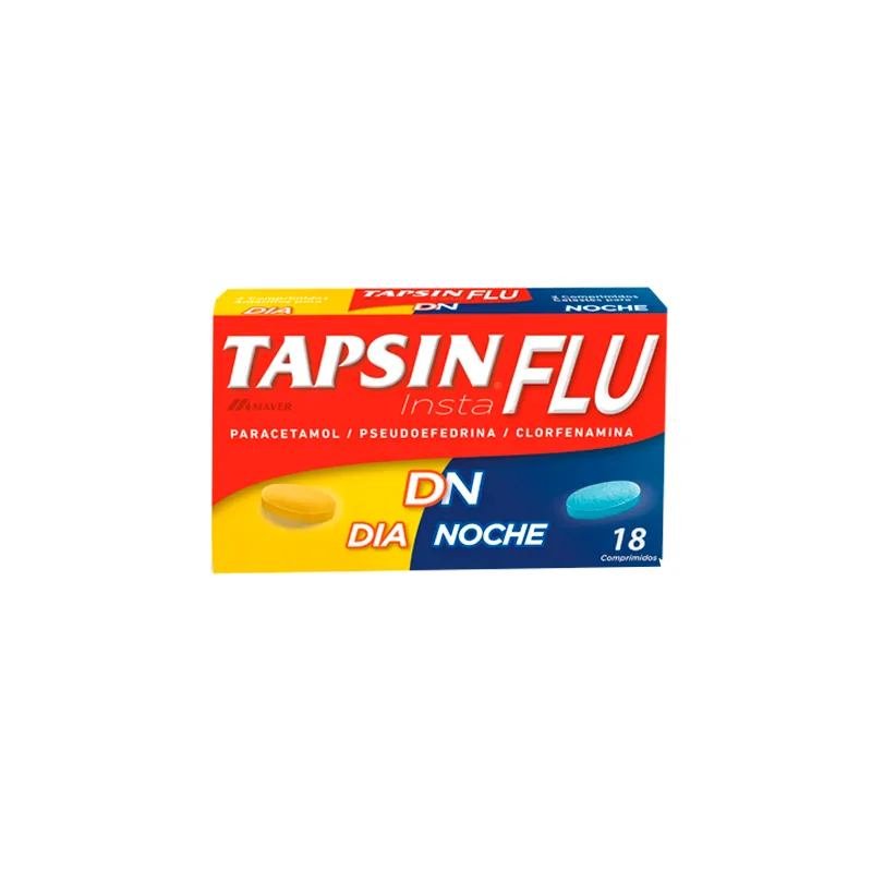 Tapsin Instaflu 12/dia + 6/noche
